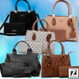 Kit Bolsa Polo London Club Pequena Tote + Carteira Feminina