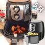 Fritadeira air fry, Jumbo inox Pfr06pi, 5.5L, Preto, 110v, Philco