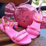 Sandália Infantil Barbie + Bolsa Candy Bag Feminina – Grendene Kids