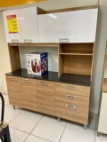 Cozinha Compacta Itatiaia Açaí com Balcão – 7 Portas 2 Gavetas