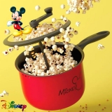 Pipoqueira Pic Poc Disney, 22×15,5Ø, 5,5L, Vermelha, BRINOX REVESTIDOS