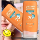 Protetor Solar Kids Fps70, Cenoura E Bronze