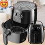 Fritadeira Elétrica sem Óleo/Air Fryer Britânia – BFR15P Preta 5L com Timer