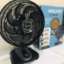 Ventilador de Mesa, Neo Air 15, Preto/Grafite, 110v, Mallory
