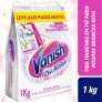 Tira Manchas Em Pó Crystal White Oxi Action Refil Econômico para roupas brancas, Vanish, 1 Kg