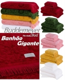 Jogo De Toalha Banhão Gigante Frida 5 Peças – Casa & Conforto By Buddemeyer