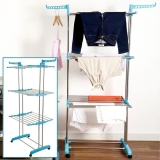 Varal de Chão Vertical Inox com 3 Andares – Fun Clean