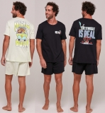 Pijama Curto Masculino Warner – hering
