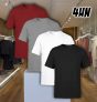 Kit 4 Camisetas Masculina SSB Brand Lisa Algodão 30.1 Premium