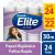 Papel Higiênico Elite Duallete Folha Dupla Ultra, 24 rolos, Branco