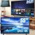 Smart 55″ TV UHD 4K Samsung 55AU7700, Processador Crystal 4K, Tela sem limites, Visual Livre de Cabos, Alexa built in, Controle Único