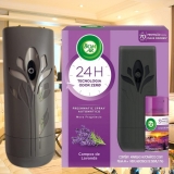 Aromatizador Bom Ar Spray Automático Freshmatic Campos de Lavanda Aparelho + Refil 250ml