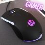 Mouse HP Gamer USB M160 Preto – Sensor Óptico Ambidestro Resoluções até 1000 DPI e Iluminação Multicolor – 7ZZ79AA
