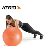Bola de Ginástica 55cm de Diâmetro Material Pvc Laranja Atrio – Es118