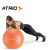 Bola de Ginástica 55cm de Diâmetro Material Pvc Laranja Atrio – Es118