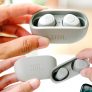 Fone de Ouvido Bluetooth JBL Wave 100TWS Intra-Auricular Prata – JBLW100TWSIVR