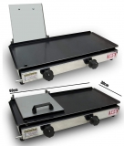 Chapa Sanduicheira Para Lanches Grill Dog com Prensa 30X60cm a gás Lcg