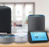 Seleção Echo Dot e Echo Show Alexa