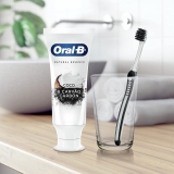 Creme Dental Oral-B Natural Essence com Óleo de Coco e Carvão – 102g