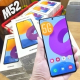 Smartphone Samsung Galaxy M52 128GB 5G Wi-Fi Tela 6.7” Dual Chip 6GB ram Câmera Tripla – Preto
