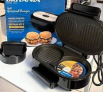 Gourmet burguer, Prepara 2 hambúrgueres, Preto, 110v, Britânia