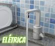 Torneira quente elétrica de Mesa para Cozinha modelo Slim 4t Hydra prata fosca 127v