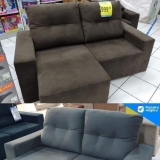 Sofá Retrátil Reclinável 3 Lugares Suede – Moscow BestHouse Marrom