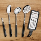 Conjunto de Utensílios Tramontina Inox Easy – 5 Peças