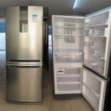 Geladeira Brastemp Frost Free Inverse 443 litros cor Inox com Turbo Ice – BRE57AK