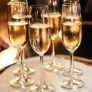 Jogo de Taças para Espumante de Cristal 220ml – 6 Peças Haus Sense
