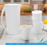 Conjunto de Jarra 2,5L e Copos 350ml – Vemplast Tropical Fresc 5 Peças