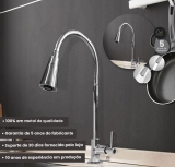Torneira Gourmet Bancada Cone Cônica Metal