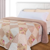 Edredom Casal Dupla Face Aveludado Coberdrom Antialérgico 230x190cm – bf Colchões (6 Opções)