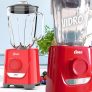 Liquidificador Oster 1,7L 5 Velocidades + Pulsar Jarra de Vidro OLIQ501 Vermelho 1000w SÓ 110V