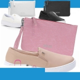 Kit Slip On + Clutch Santa Lolla Feminino