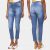 Calça Jeans Skinny Ecxo Básica Cintura Média Feminina