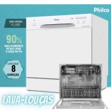 Lava-louças Philco PLL08B – 8 Serviços