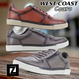 Tênis Couro West Coast Malibu Masculino