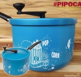 Pipoqueira Multiflon Azul Antiaderente – de Alumínio 3,8L 20cm Versátil 78520