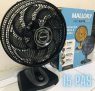 Mallory Neo Air 15 Ventilador de Mesa, Preto/Cinza, 110 V