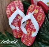 Chinelo Top Marvel Logomania, Havaianas, Criança Unissex