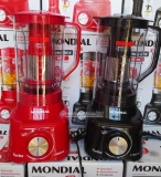 Liquidificador Mondial Turbo L-900 FR Copo 2,7L – Vermelho Com Filtro 05 Velocidades 900W
