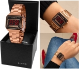 Relógio de Pulso LED Feminino Clássico Digital MDR4645L