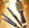 Kit Philco PKT3200 Prancha, Escova e Cacheador Biv