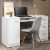 Escrivaninha Mesa para Computador Madesa Alaska 3 Gavetas 1 Porta – Branco