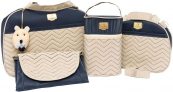 Kit Bolsas Para Bebe 4 Peças Saída De Maternidade Azul – marinho