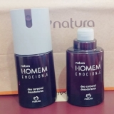 Kit Desodorante Corporal Natura Homem Emocione com Refil