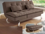 Sofá-cama Casal 3 Lugares Suede – Linoforte Jade A2