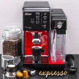 Cafeteira Expresso Prima Latte II, Vermelho, 127V, Oster