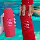 Caixa de Som Portátil JBL Flip 6 com Bluetooth, À Prova D’água – Vermelho